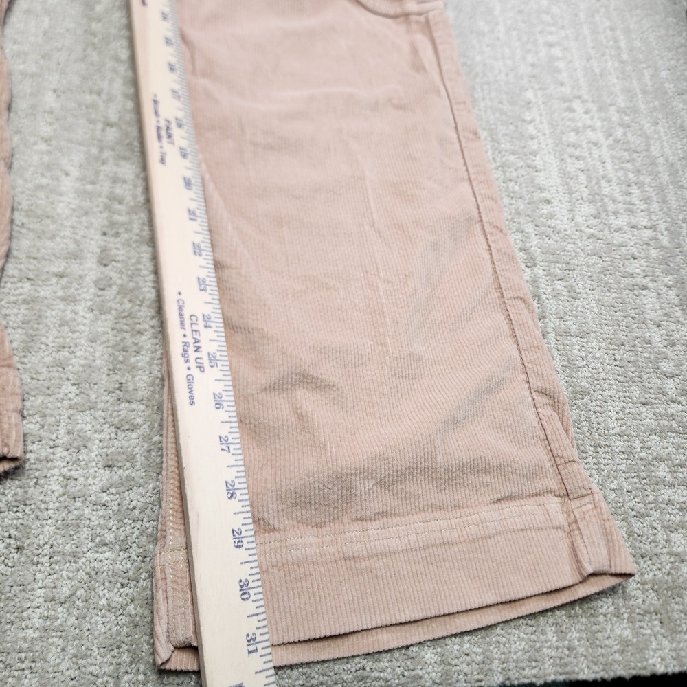 American Eagle Cargo Pants Women 4 Baggy Wide Leg Super High Rise Corduroy Y2K - Picture 5 of 14
